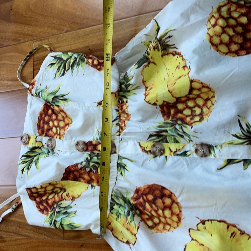 Anthropology size s pineapple tropical dress - Picture 11 of 12